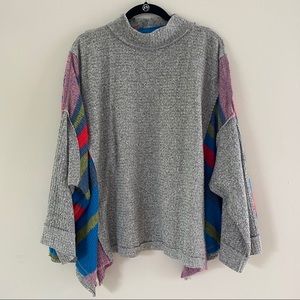 Free People Waffle Sweater